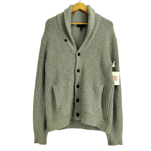 バナナリパブリック BANANA REPUBLIC ショールカラー ニット カーディガン メンズ import:L