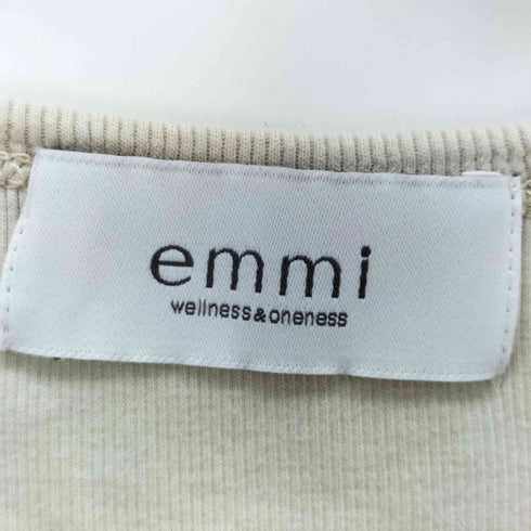 エミ emmi クロップドアメスリタンクトップ レディース ONE SIZE