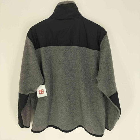 BLUE GENERATION カレッジロゴ スタンドネック ジップアップ フリースジャケット メンズ import:L