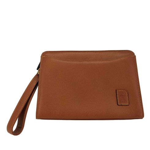 ダックスロンドン DAKS LONDON 型押しクラッチバッグ メンズ