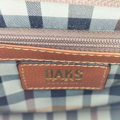 ダックスロンドン DAKS LONDON 型押しクラッチバッグ メンズ