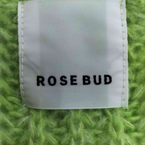 ローズバッド ROSE BUD モヘア混カーディガン レディース FREE