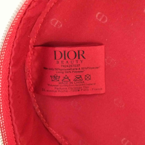 ディオール Dior エナメル コスメポーチ アクセサリーポーチ レディース