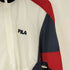 フィラ FILA ロゴ刺繍 ジップアップ ナイロンジャケット メンズ import:S
