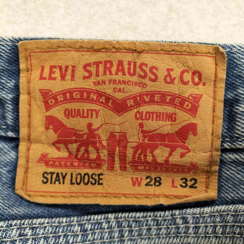 リーバイス Levis STAY LOOSE ジップフライデニムパンツ メンズ W28L32