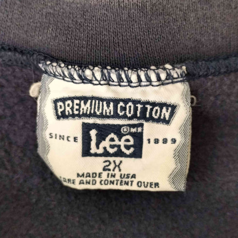 リー Lee 90S フロント刺繍クルーネックスウェット メンズ 2X