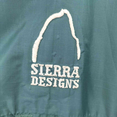 シェラデザイン SIERRA DESIGNS 90s ジップアップ リップストップ ナイロンシェルジャケット メンズ L