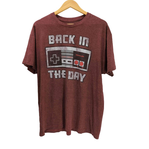 BACK IN THE DAY コントローラー プリント Tシャツ メンズ JPN:XL