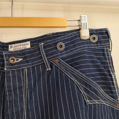 ショット Schott OLD HICKORY DENIM PANTS オールド ヒッコリー デニム パンツ メンズ 36