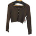 ザラ ZARA ウール クロップド カーディガン レディース import:L