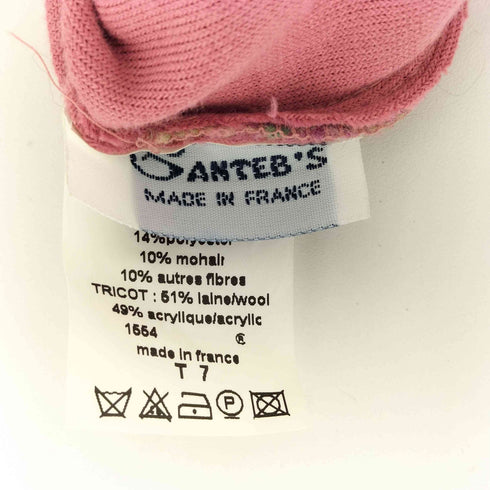ganteb's フランス製 ベロアグローブ レディース