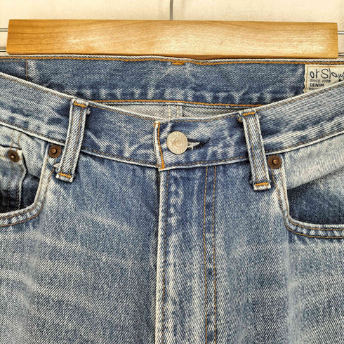 オアスロウ orSlow REMAKE 101 DAD'S FIT DENIM PANTS MEN メンズ M