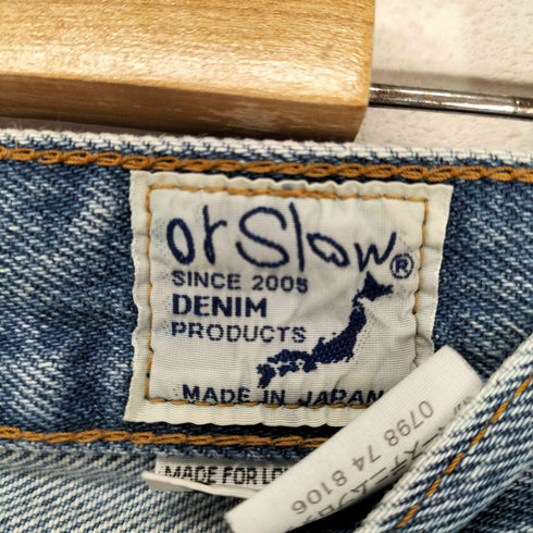 オアスロウ orSlow REMAKE 101 DAD'S FIT DENIM PANTS MEN メンズ M
