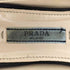 プラダ PRADA ビジュー リボン フラット パンプス レディース 35 1/2