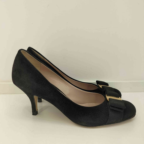 サルヴァトーレフェラガモ Salvatore Ferragamo CARLA 70 リボン パンプス レディース 5