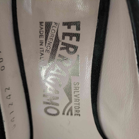 サルヴァトーレフェラガモ Salvatore Ferragamo CARLA 70 リボン パンプス レディース 5