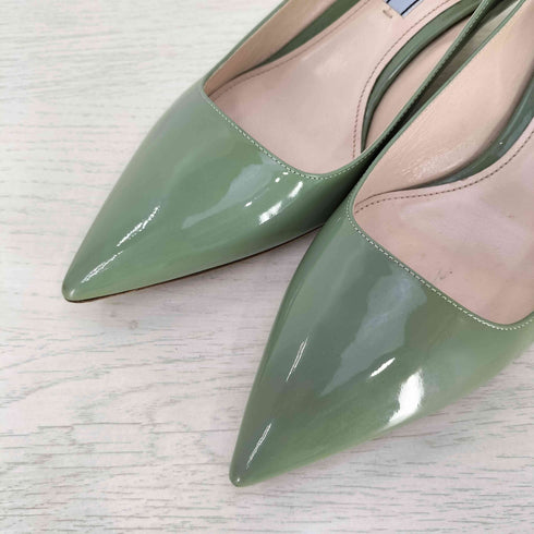 プラダ PRADA エナメル パンプス レディース EUR:38