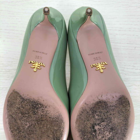 プラダ PRADA エナメル パンプス レディース EUR:38