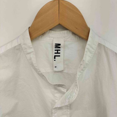 エムエイチエル MHL. ノーカラーシャツ 半袖 メンズ import:S