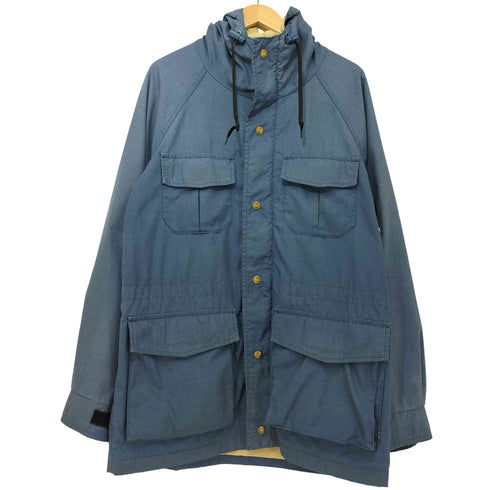 エディーバウアー Eddie Bauer 70-80S 黒タグ前期 比翼 ダブルジップ マウンテンパーカー メンズ