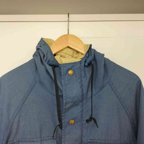 エディーバウアー Eddie Bauer 70-80S 黒タグ前期 比翼 ダブルジップ マウンテンパーカー メンズ