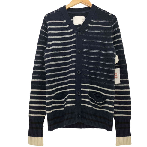 サカイ Sacai 15AW ボーダー ウール カーディガン メンズ 1