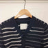 サカイ Sacai 15AW ボーダー ウール カーディガン メンズ 1