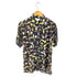 総柄 シルクシャツ レディース import:M