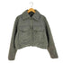 ザラ ZARA クロップド ブークレー ジップジャケット レディース import:M