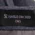 SMILE ORCHID カシミヤ混 ウールノーカラーコート レディース