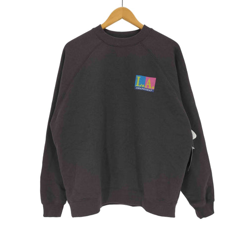 THATSTHAT プリント クルーネックスウェット メンズ JPN:L