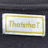 THATSTHAT プリント クルーネックスウェット メンズ JPN:L