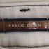 パブリックトウキョウ PUBLIC TOKYO PUBLIC DENIM ハイウエストワイドストレートデニム/センタープレス入り レディース JPN:2