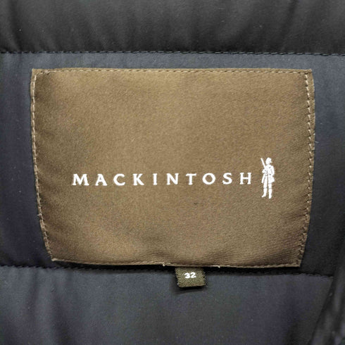 マッキントッシュ Mackintosh フード付 ノーカラー ダウン コート レディース 32