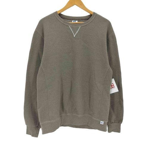 ラッセルアスレチック RUSSELL ATHLETIC ホンジュラス製 前V クルーネックスウェット メンズ import:L