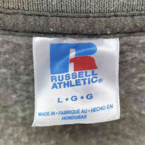 ラッセルアスレチック RUSSELL ATHLETIC ホンジュラス製 前V クルーネックスウェット メンズ import:L