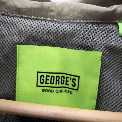 GEORGE'S GG3 裏地メッシュ ジップアップ ベスト メンズ JPN:L