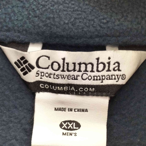 コロンビア Columbia ロゴ刺繍 スタンドネック フリースベスト メンズ import:XXL