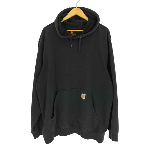 カーハート Carhartt メキシコ製 ORIGINAL FIT ロゴパッチ 裏起毛 プルオーバー パーカー メンズ import:XL