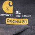 カーハート Carhartt メキシコ製 ORIGINAL FIT ロゴパッチ 裏起毛 プルオーバー パーカー メンズ import:XL