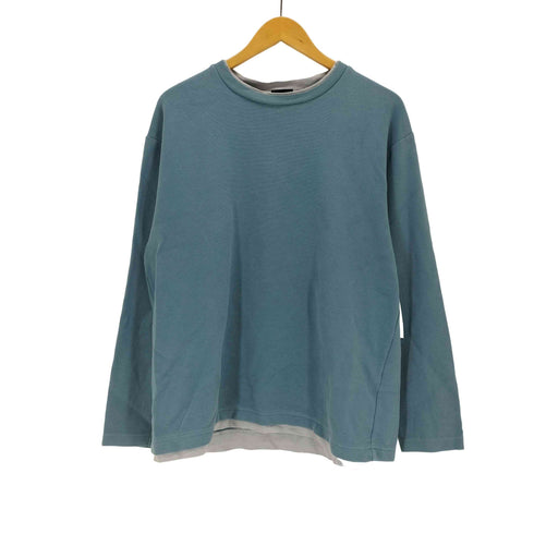 グリーンレーベルリラクシング GREEN LABEL RELAXING レイヤードデザインシャツ メンズ JPN:L