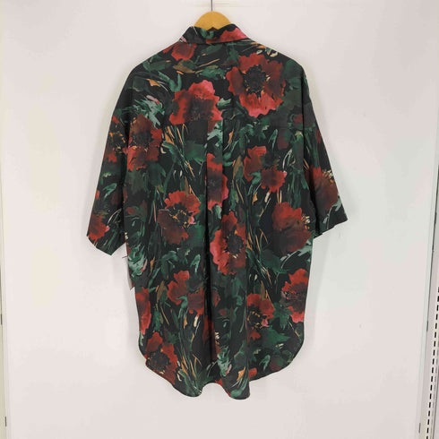 メゾンスペシャル MAISON SPECIAL ORIGINAL GRAPHIC Prime-Over Regular Collar Short Sleeve Shirt Coat メンズ JPN:1