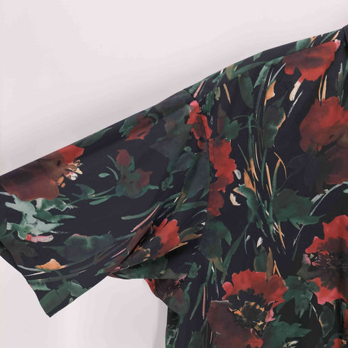 メゾンスペシャル MAISON SPECIAL ORIGINAL GRAPHIC Prime-Over Regular Collar Short Sleeve Shirt Coat メンズ JPN:1
