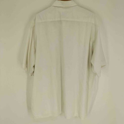 DOMITEX 90S リネン混 S/S チロリアンシャツ メンズ import:XXL