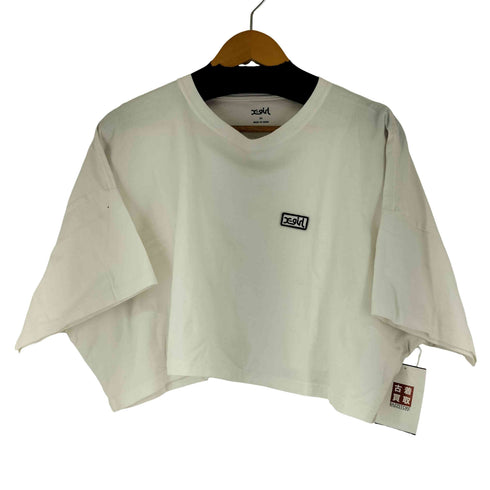 エックスガール X-girl BOX LOGO S/S WIDE TEE レディース M