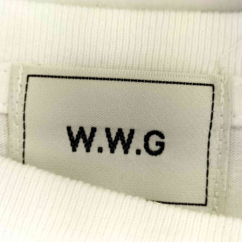 フーズフーギャラリー WHO’S WHO gallery 両面プリント L/S Tシャツ レディース M