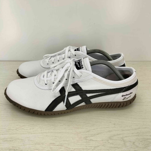 オニツカタイガー ONITSUKA TIGER Tsunahiki Slip On White/Black メンズ JPN:27.5