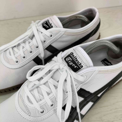 オニツカタイガー ONITSUKA TIGER Tsunahiki Slip On White/Black メンズ JPN:27.5