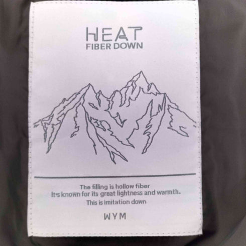 ウィム バイ リドム WYM LIDNM HEAT FIBER PADDED MILITARY VEST メンズ JPN:L