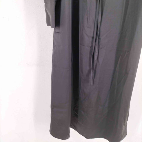 ランデブー randeboo Sensual shiring dress ギャザーリボン 肩だしワンピース サテン調 レディース FREE